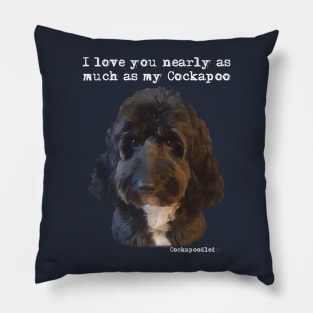 Cockapoo Love Pillow