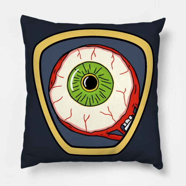 Eye Patch - The Oddball Aussie Podcast Pillow by OzOddball