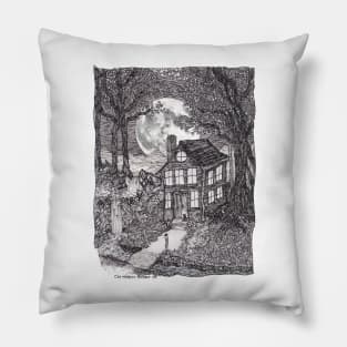 Refuge - Full Moon and a Quiet Night Pillow