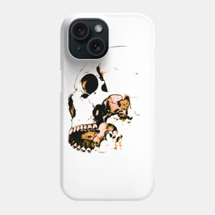 Skull sketch Phone Case