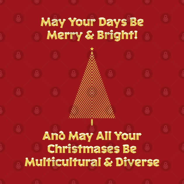 Multicultural & Diverse Christmas by ART by RAP