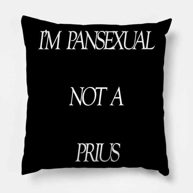 PansexualPrius Pillow by NegovansteinAlumni