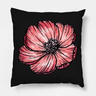 Pink flower Pillow