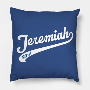 JEREMIAH 29:11 BIBLE VERSE WHITE VERSION Pillow