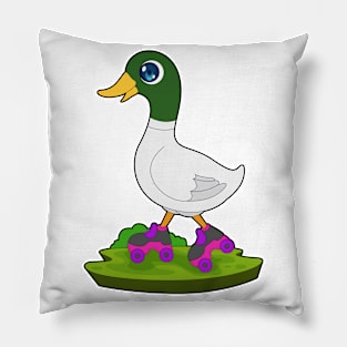 Duck Inline skating Roller skates Pillow