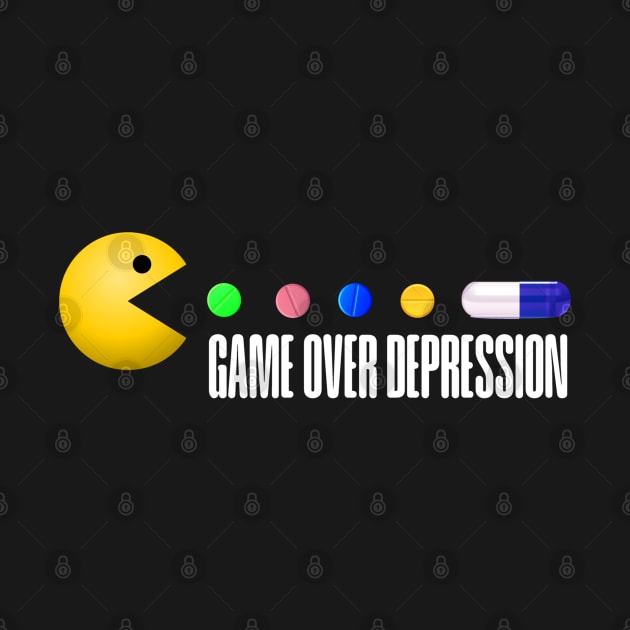 GAME OVER DEPRESSION!! by INLE Designs