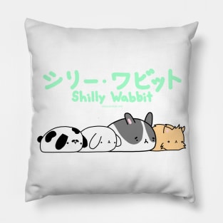 [Shilly Wabbit] Baby Lop, Dutch, Lionhead Bunny Rabbits Pillow