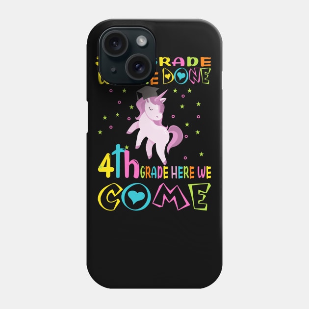 3rd grade we are done..4th grade here we come ..3rd grade graduation 2020 gift Phone Case by DODG99