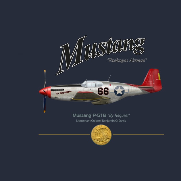 Mustang P-51B ‘By Request’ by Spyinthesky