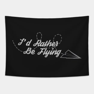 I'd Rather Be Flying [Paper Plane] Tapestry