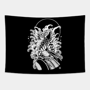 Japanese Koi Fish Tapestry