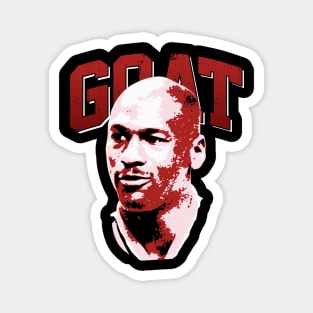 Mj Goat 23 Basketball Magnet