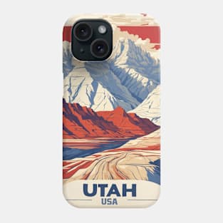 Utah United States of America Tourism Vintage Phone Case