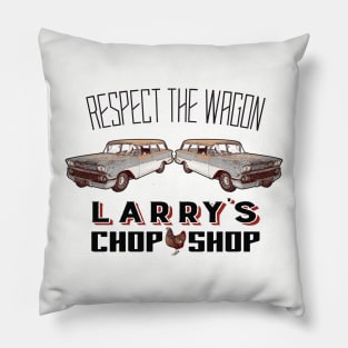 Larry's Chop Shop Pillow