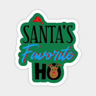 Santa's Favorite HO Magnet