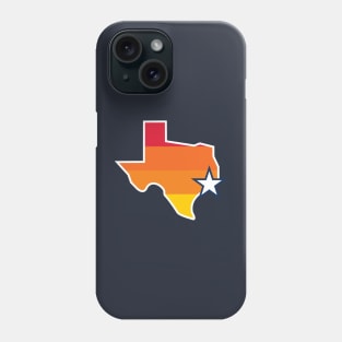 Houston H-Town Baseball Fan Tee: Hit It Out of the Park, Y'all! Phone Case
