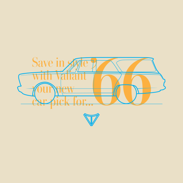 1966 Valiant (Wagon) - Save in Style! by jepegdesign