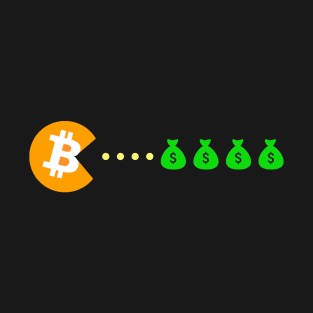 Bitcoin eats Dollar T-Shirt