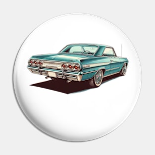 60s Chevrolet Impala Pin