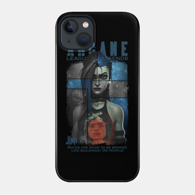 Jinx - arcane - Arcane - Phone Case