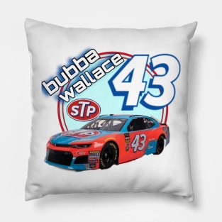 bubba wallace Pillow