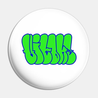 vigorstm tag Graffiti Pin