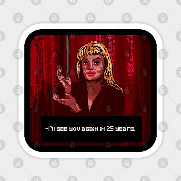 Laura Palmer Game Magnet by The Brothers Co.