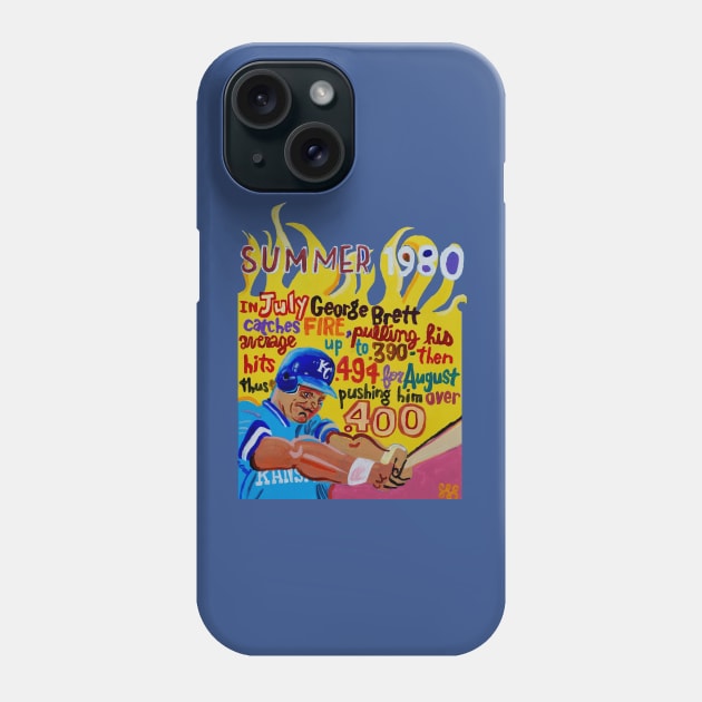 Summer of Brett Phone Case by SPINADELIC