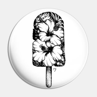 Floral Popsicle II (Hibiscus) Pin