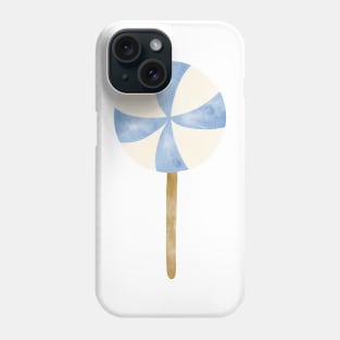 Blue lollipop Phone Case