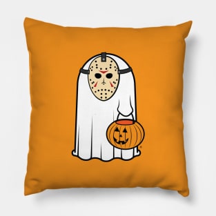 Ghost Trick or Treat Pillow