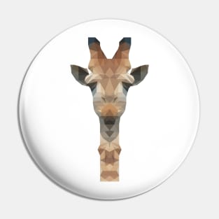 A Giraffe, low poly Pin