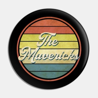 vintage vibes the mavericks Pin