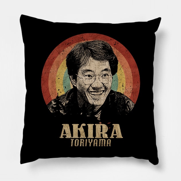 Retro Sunset Akira Toriyama Pillow by Next And Stop