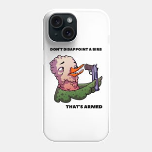 Goose with a gun! Phone Case