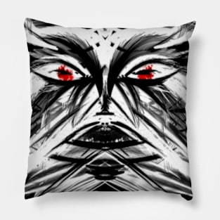 Abstract Monster Pillow