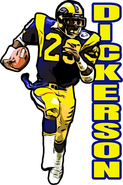 Rams Dickerson 29 Kids T-Shirt by Gamers Gear