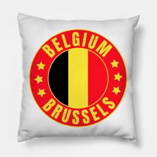 Belgium Brussels Pillow