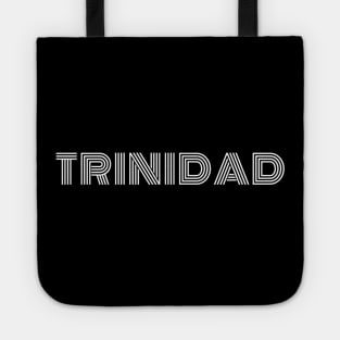 Trinidad Travel Tourism Light Text Tote