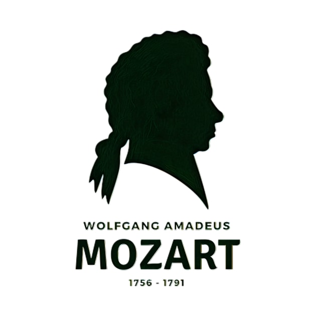 Wolfgang Amadeus Mozart (1756 - 1791) by Artemis Art House