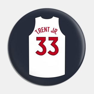 Gary Trent Jr Toronto Jersey White Qiangy Pin