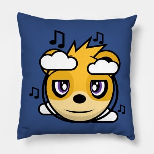 Musical Daydreaming Yellow Bear Cockburn Pillow