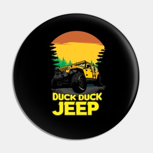 Duck Duck Jeep Pin