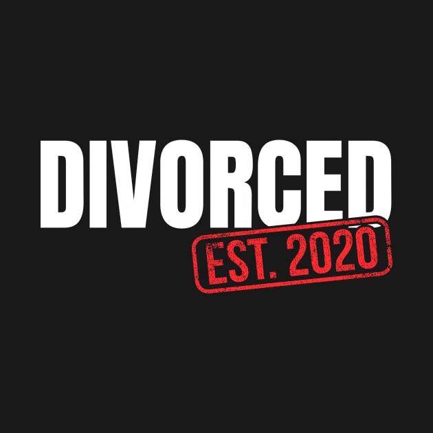 Divorced Est. 2020 Funny by Eyes4