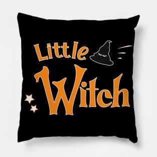 Little Witch Halloween Pillow