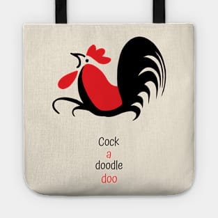 Vintage Handicraft Chicken Symbol Tote