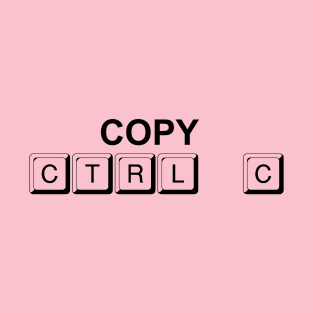 Copy Control C Twin Design T-Shirt