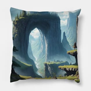 Mysterious Fantasy Archway Pillow