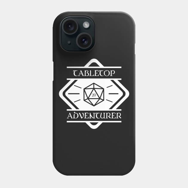 Tabletop Adventurer RPG Dungeons Crawler and Dragons Slayer Phone Case by pixeptional