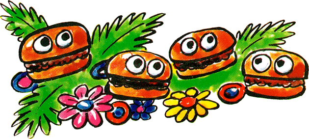 Burgerpatch Kids T-Shirt by DustinCropsBoy